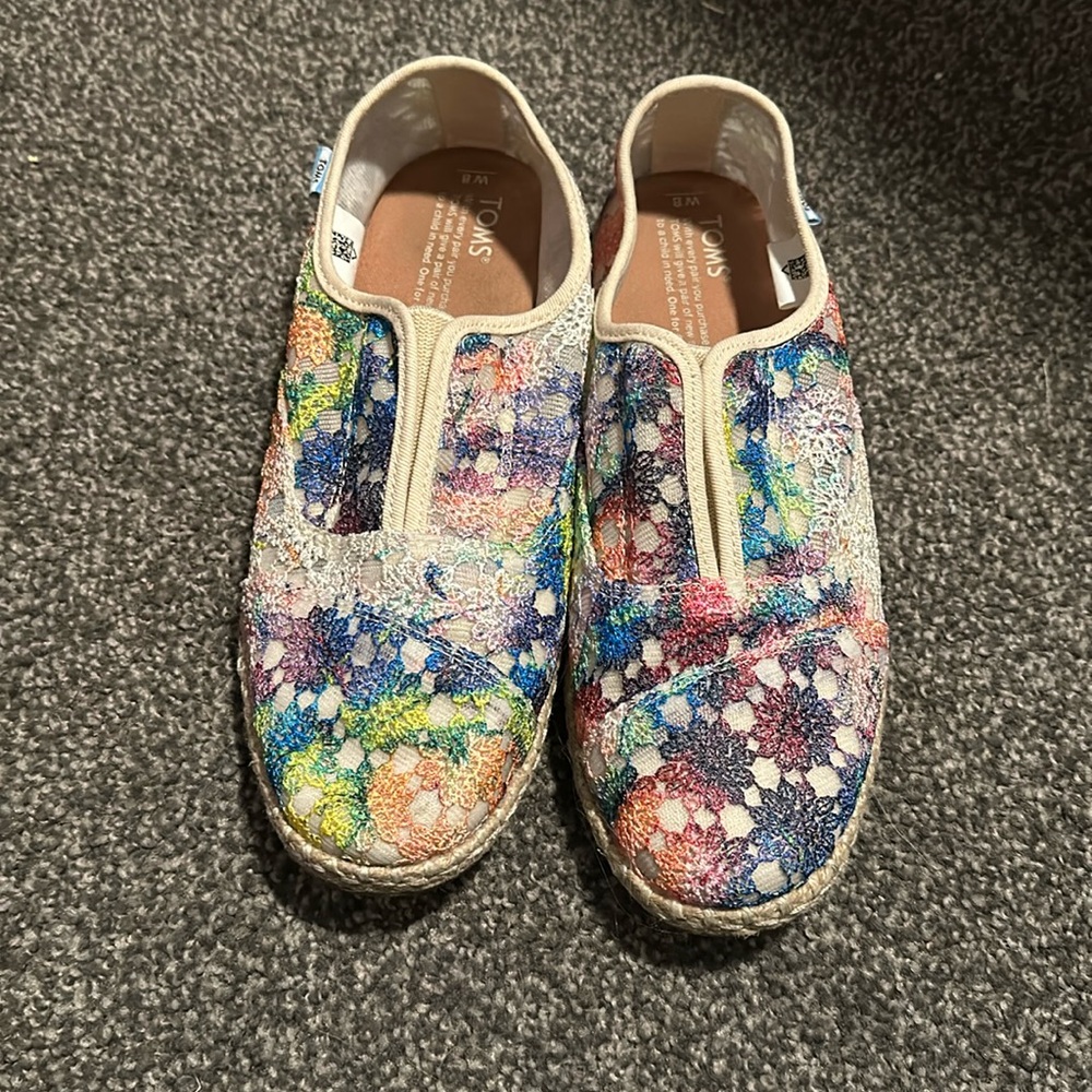 Toms Classic Tye Dye Slides